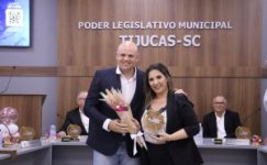 Sesso Solene Cmara Municipal de Tijucas - Homenagem aos Professores