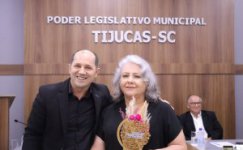 Sesso Solene Cmara Municipal de Tijucas - Homenagem aos Professores
