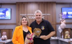 Sesso Solene Cmara Municipal de Tijucas - Homenagem aos Professores