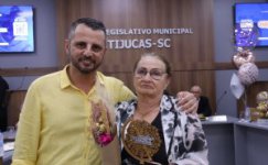 Sesso Solene Cmara Municipal de Tijucas - Homenagem aos Professores