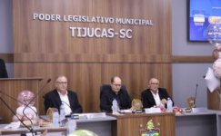 Sesso Solene Cmara Municipal de Tijucas - Homenagem aos Professores