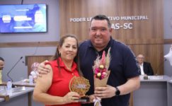 Sesso Solene Cmara Municipal de Tijucas - Homenagem aos Professores