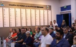 Sesso Solene Cmara Municipal de Tijucas - Homenagem aos Professores