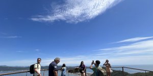 Influenciadores da Amrica do Sul conhecem atrativos tursticos de Bombinhas