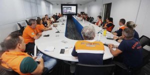 Defesa Civil de Tijucas participa de reunio da Granfpolis sobre preveno e resposta a desastres