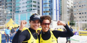Duplas brasileiras avanam no Mundial em Itapema