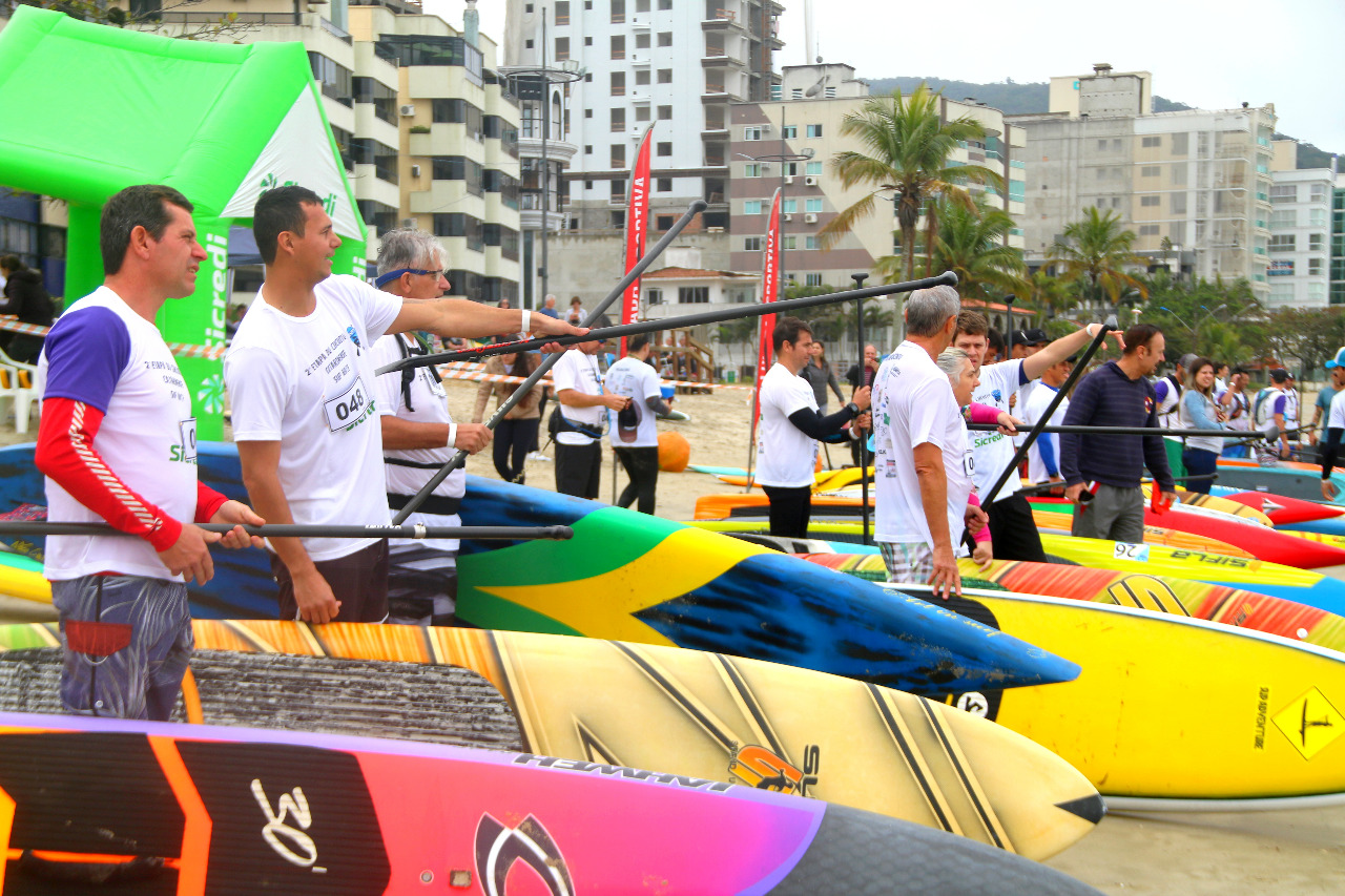 Itapema recebe circuito de Stand Up Paddle