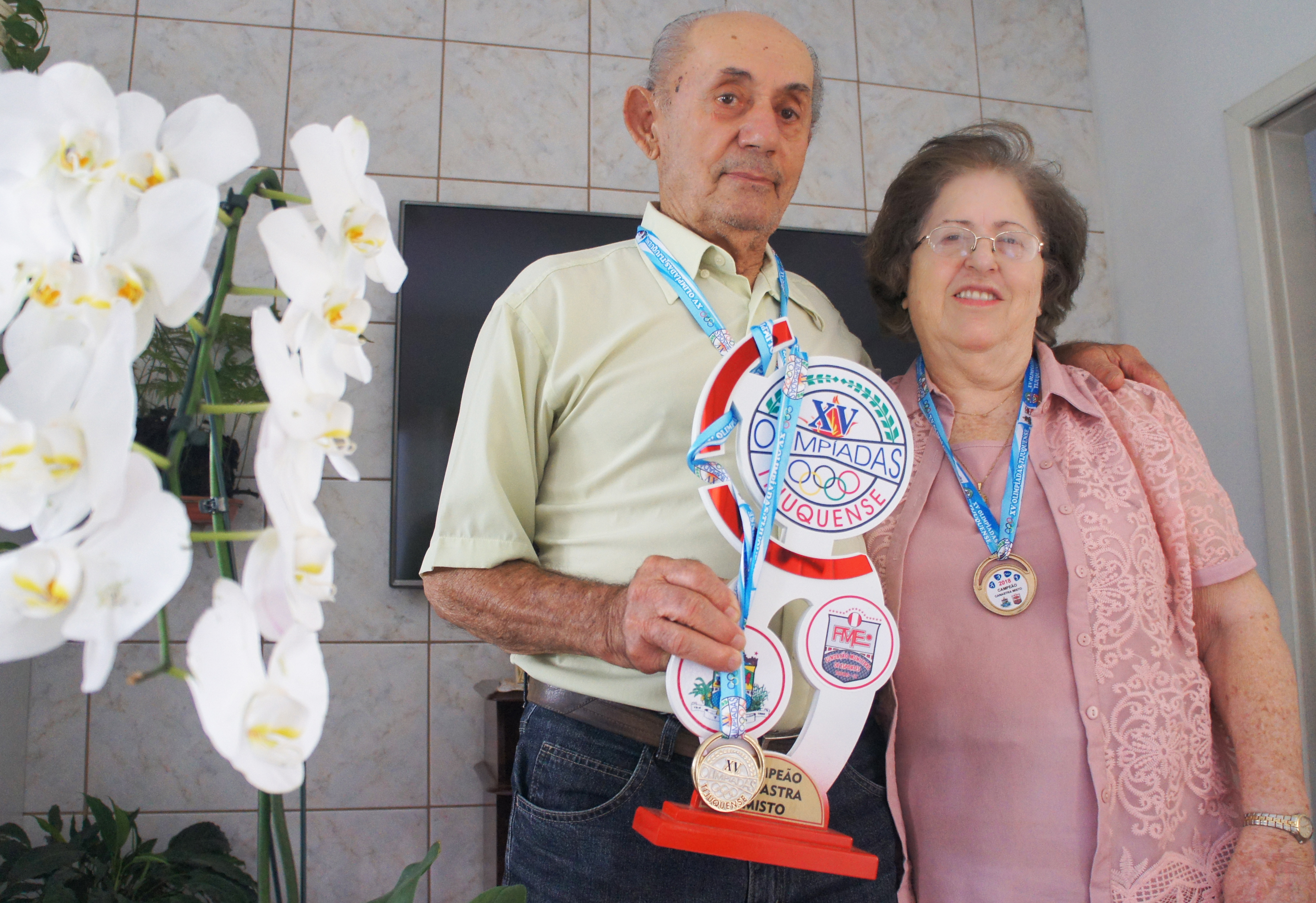 Não tem idade para brigar por medalhas