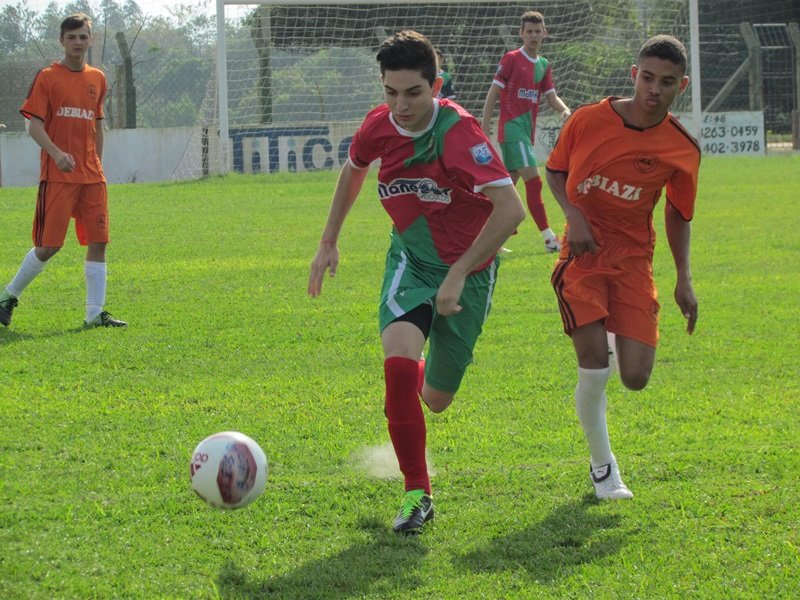 Comea o campeonato de futebol sub-17