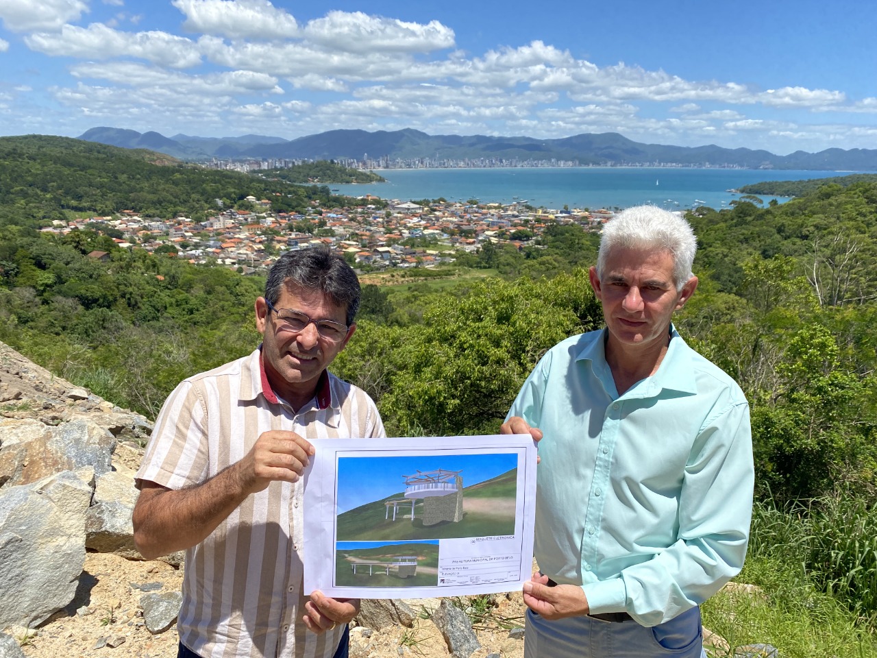 Porto Belo projeta mirante para rea no Morro de Zimbros