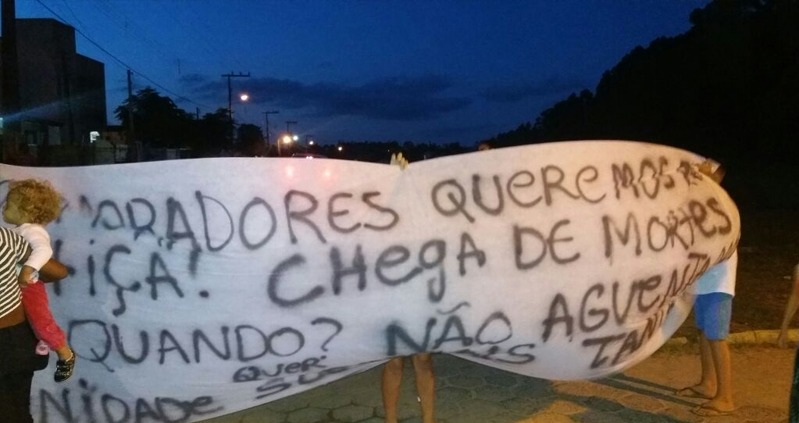 Mortes e protestos no Jardim Progresso