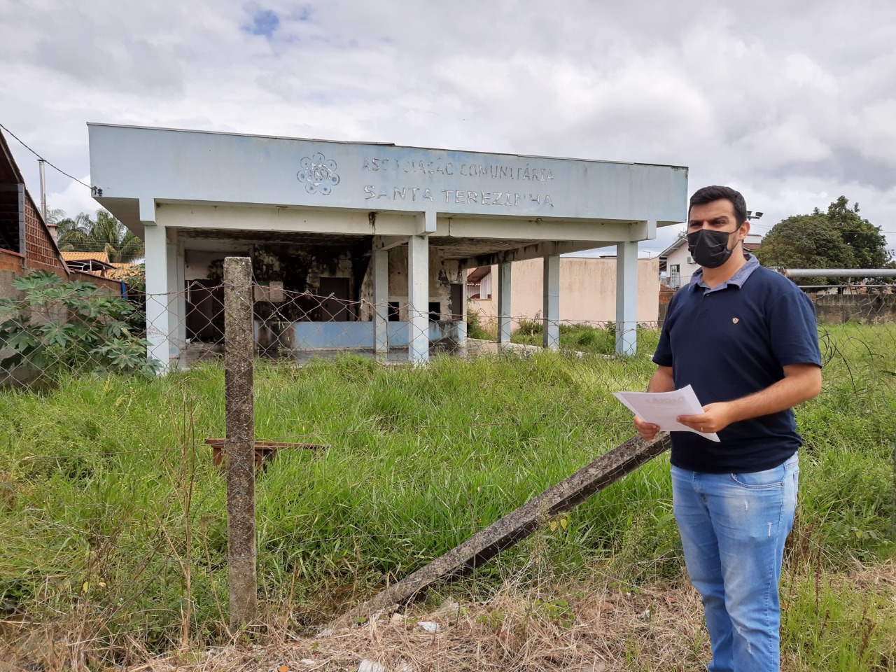 Proposta pede Posto de Sade no lugar da associao abandonada