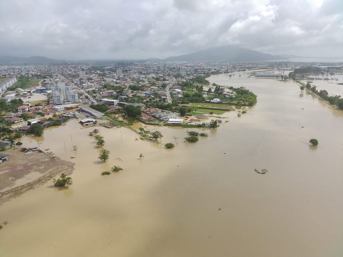 Governo Federal reconhece situao de emergncia de Tijucas
