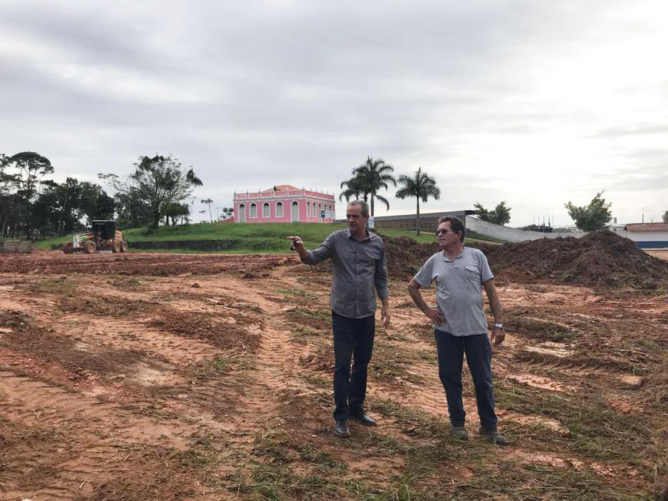 Prefeitura acelera etapas da obra do Parque Municipal