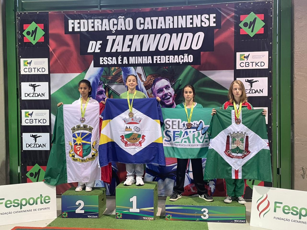 Atleta de Canelinha vai ao pdio das Olimpadas Escolares de SC