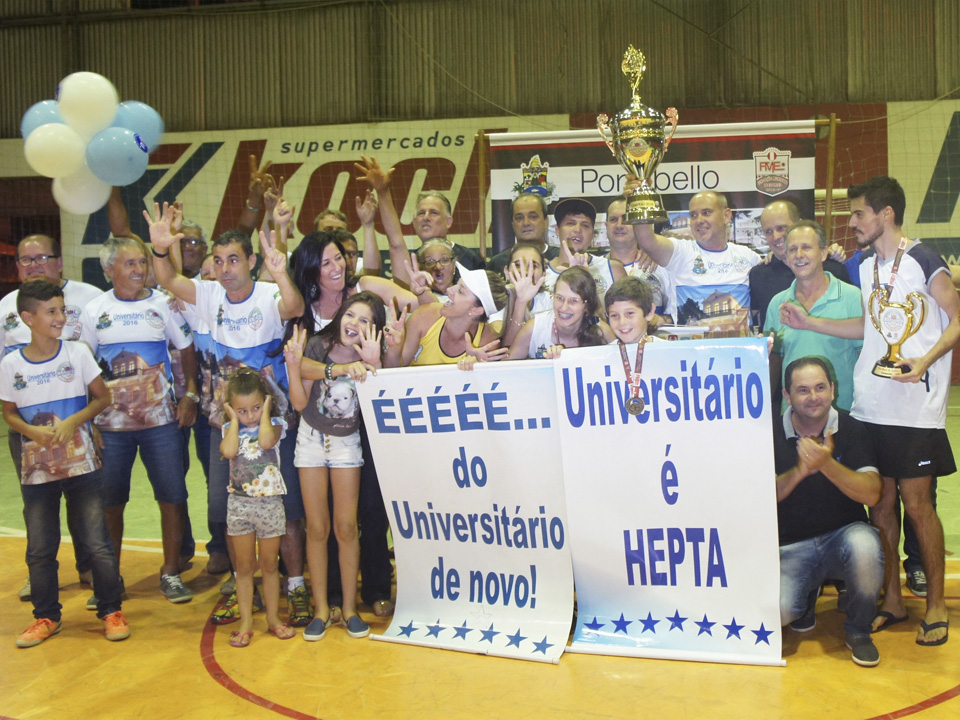 Universitrio  o campeo das Olimpadas Tijuquense