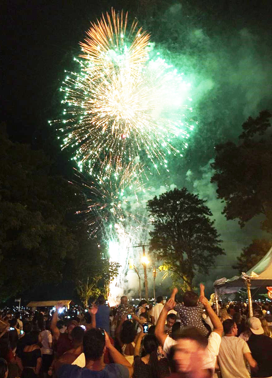 Tijucas ter festa de Rveillon na Beira Rio