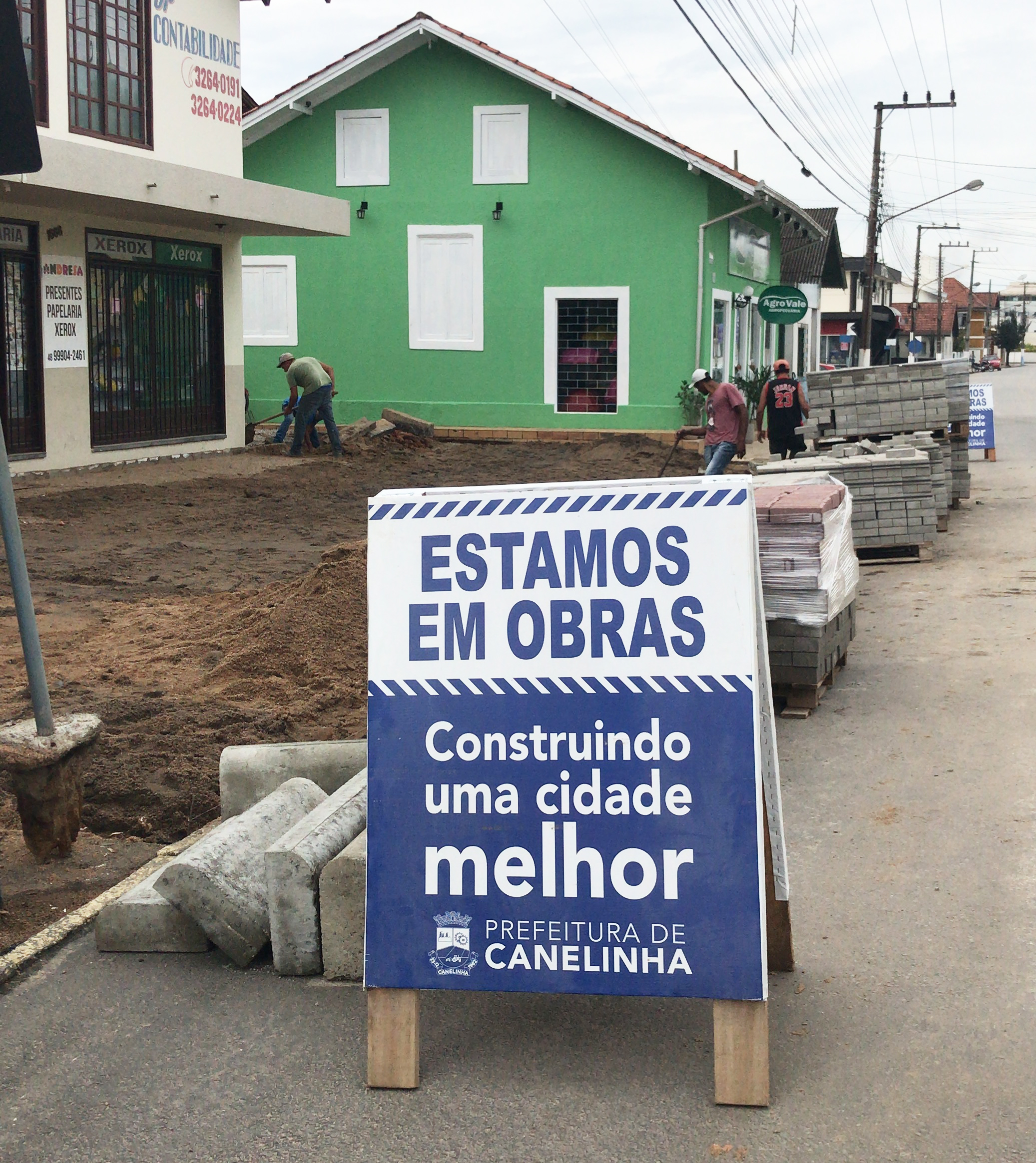 Comeam as mudanas nos passeios pblicos do Centro