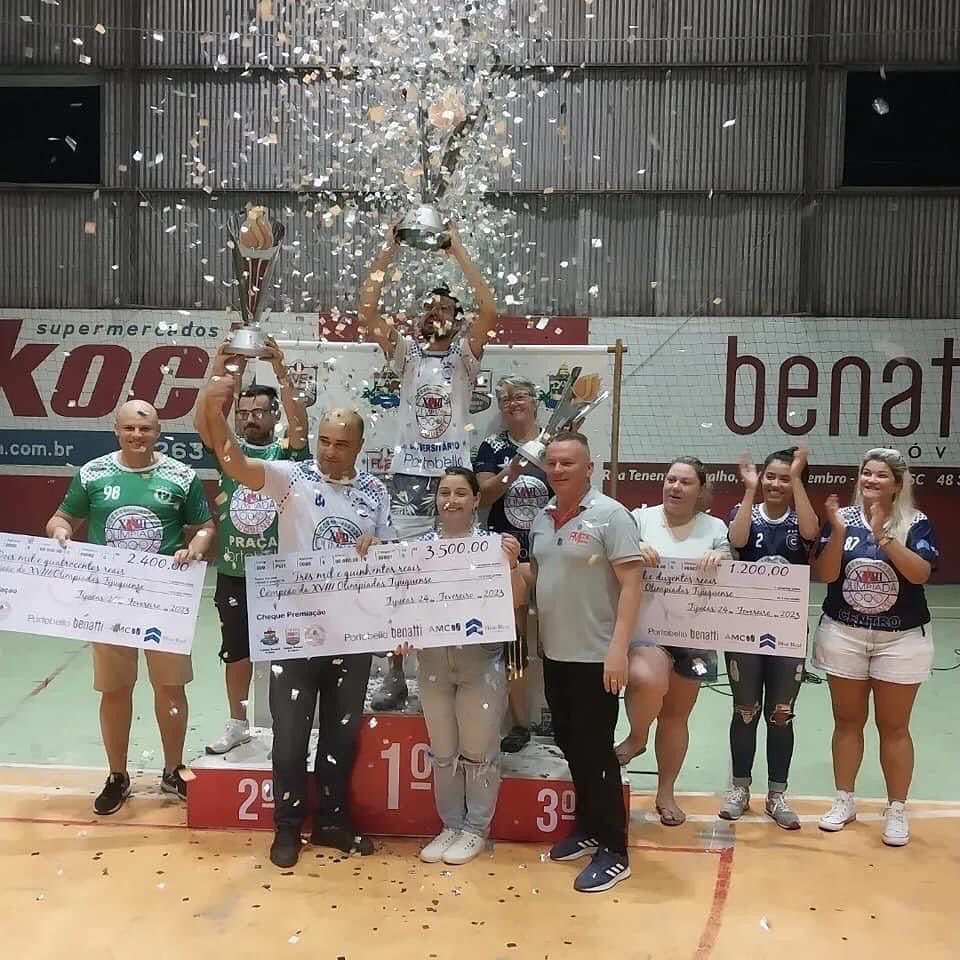 Bairro Universitrio  campeo da 18 Olimpada Tijuquense