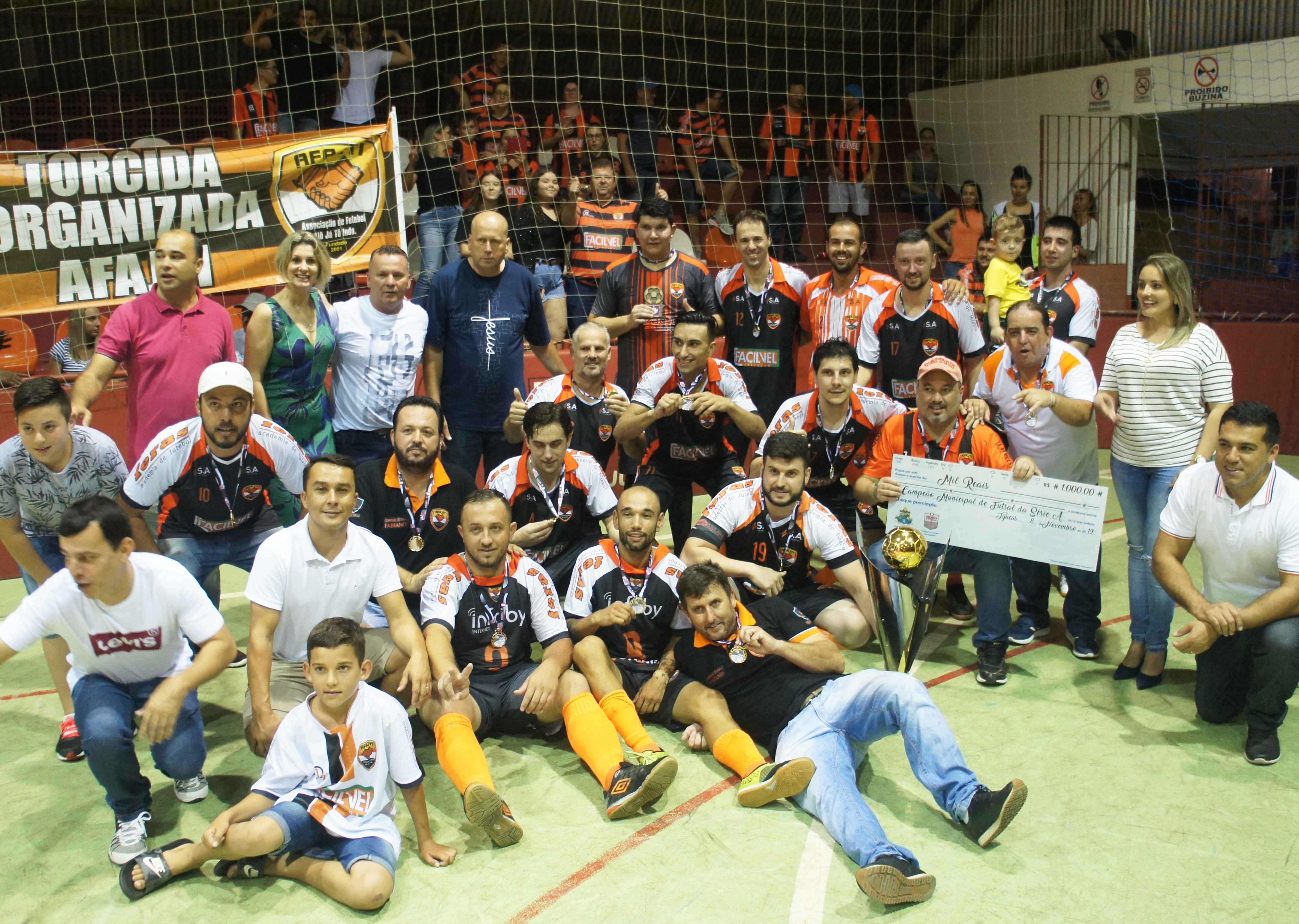 Afajti  campeo da srie A do Futsal