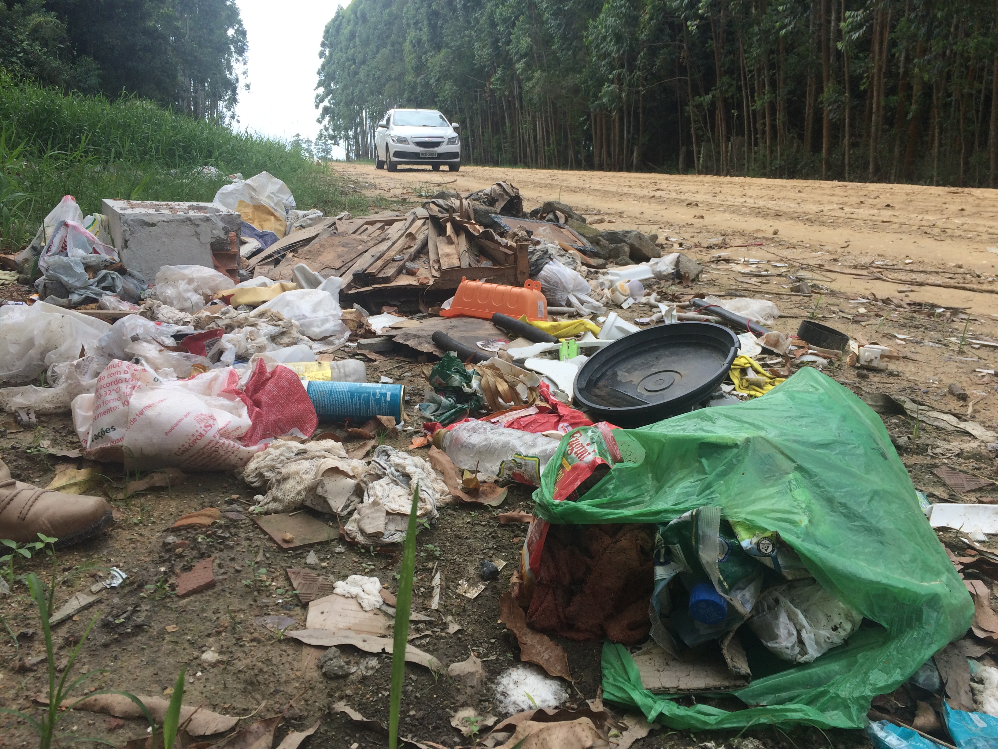 Terrenos baldios viram lixes a cu aberto