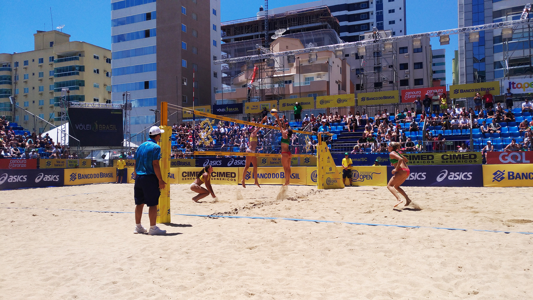 Confirmada etapa do Mundial de vlei de Praia em Itapema