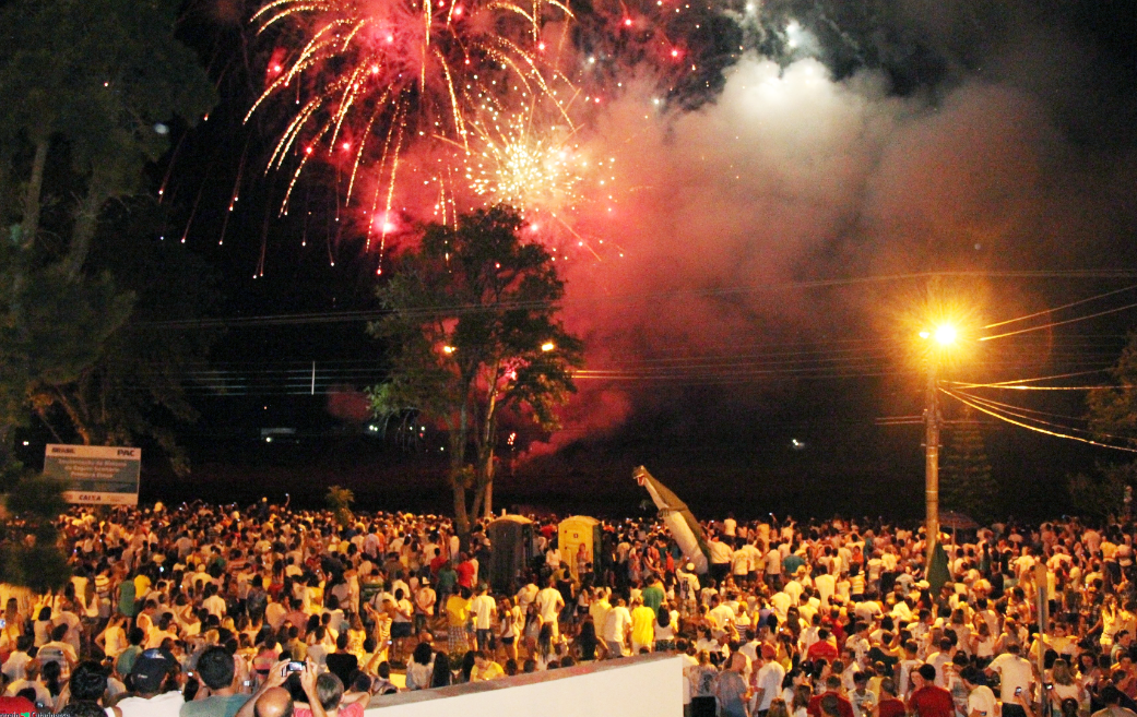 Vai ter queima de fogos na Beira Rio de Tijucas