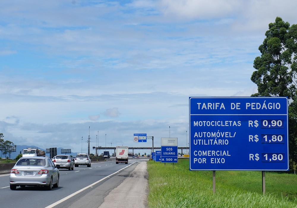 Pedgio fica mais caro a partir de domingo