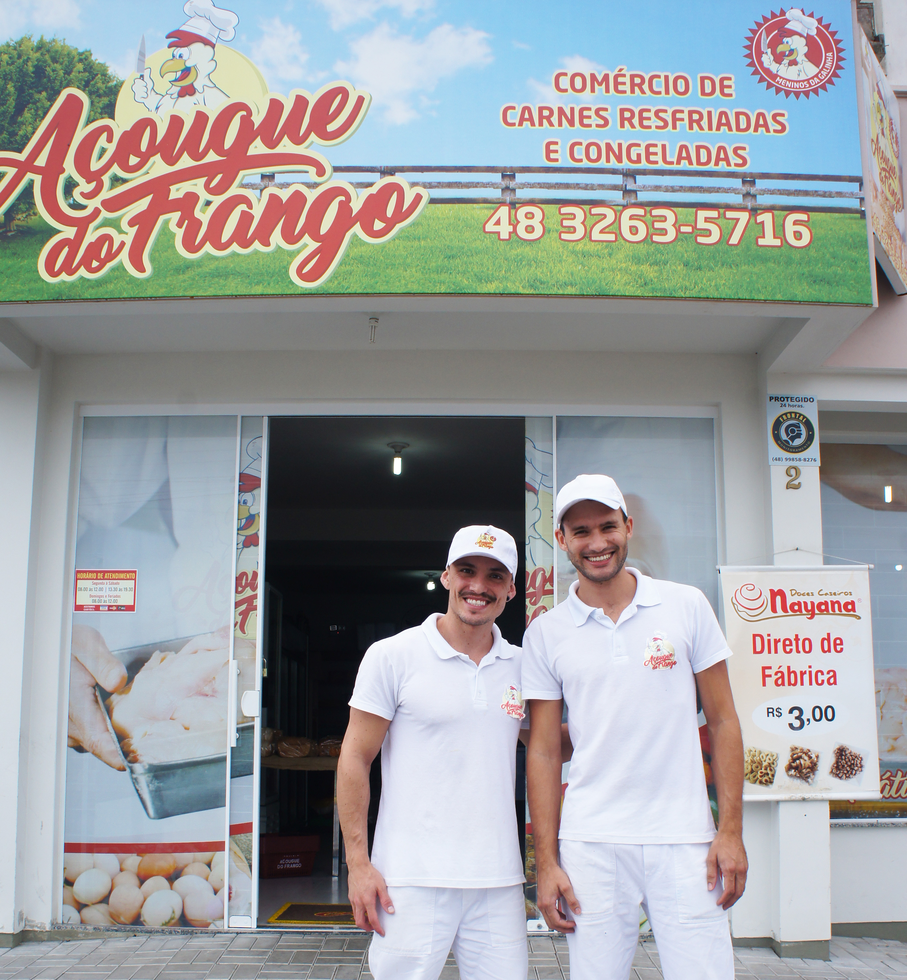 Aougue do Frango festeja aniversrio de um ano