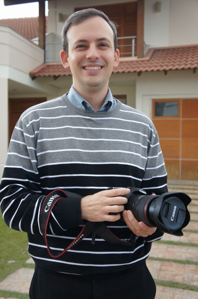 Cezinha viu na fotografia uma forma de aliviar a falta do primeiro filho